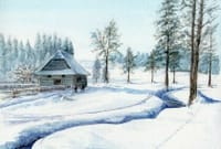 雪の景色
