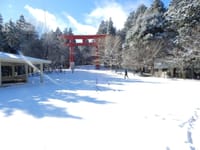 雪の本宮山