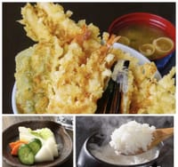 5/11　Nice天ぷら祭り　穴子🐡　海老🦐　楽しむ季節の野菜　しじみ味噌汁