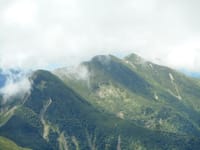 南アルプスの山旅④　意識し続けた大沢岳2820mについに登る（８月２９日）