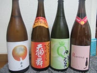 １０月の日本酒・・・ひやおろし、秋あがりは美味しい。