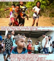 画像シリーズ826「東ヌサ・トゥンガラ州、ウィニの子供たちの笑顔、遊び道具なんか無くても楽しく遊べる」 “Senyum Anak-anak Wini di NTT, Asik Main Tanpa Gadget"