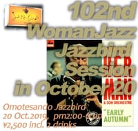 第102回ウーマンJAZZ Jazzbird セッション in October 20