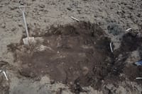 縄文土器発掘