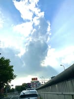 2022年8月23日16時過ぎの名古屋の雲