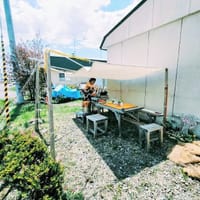 北海道・上士幌移住生活577「みしみし亭の具グッピングテントオープン」