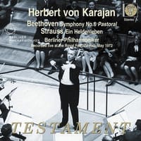 カラヤンの指揮で聴くベートーヴェンの 交響曲第6番「田園」と R・シュトラウス の交響詩「英雄の生涯」