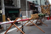 祇園祭の鉾建て見学と食事会！