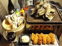   大阪オフ会    11/15   焼き牡蠣の季節になりましたぁ  ♫    浜焼き 波平 