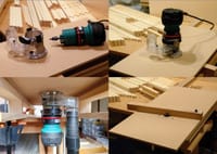 細い木材などの加工に重宝する「簡易トリマーテーブル」