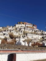   北インドラダック　[ティクセ僧院] チベットのポタラ宮に似てませんか