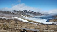 4月25日野反湖周囲山スキー