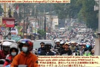 画像シリーズ456「ボゴール・プンチャック観光ルートを脅かす交通混雑」”Jalur Wisata Puncak Bogor Padat Merayap”