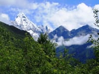 中国・四姑娘山フラワーハイキングの旅