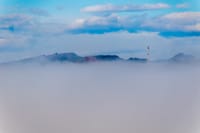 奥武蔵の霧と雲海