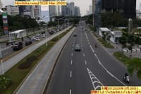 画像シリーズ69「もはや渋滞は見られず、ジャカルタの各道路は静寂の極みだ」”Tak Lagi Padat, Kini Ruas Jalan Jakarta Terlihat Lengang”