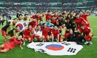 サッカーW杯　韓国もポルトガル撃破⁉️ 下剋上❗️