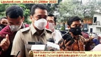 画像シリーズ673「ラマダンに先立ち、市警タスクフォースと社会福祉局はジャカルタのホームレスに秩序を律する」”Jelang Ramadan, Satpol PP dan Dinsos Akan Tertibkan Tunawisma di Jakarta”