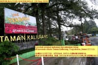 画像シリーズ268「カリウラン公園の飲食引き売り販売業者（カキリマ）は損失を被る」”Pedagang Makanan Minuman di Taman Kaliurang Merugi”