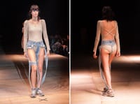 ファッションか、ハクションか？ “thong jeans”