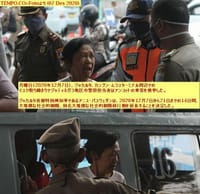 画像シリーズ280「大規模社会的制限 (PSBB) 移行期が延長されるも、多くの人々がいまだにマスク一斉取締りに検挙される」”PSBB Transisi Diperpanjang, Sejumlah Orang Masih Terjaring Razia Masker”