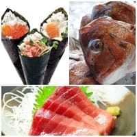 【満員御礼】新鮮ネタの手巻き寿司、天空ラウンジでお洒落に魚介を堪能ランチ
