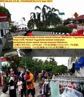 画像シリーズ470「ヨグヤカルタ、マリオボロ周辺への観光客制限」”Pembatasan Pengunjung Kawasan Malioboro Yogyakarta”
