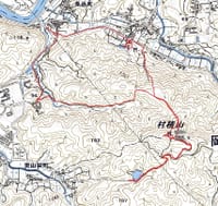 2021.1.25緩やかな道をリハビリハイク：村積山(257m)