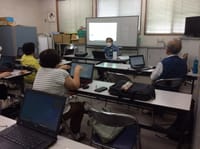 ８月３日（木）野木町シルバー人材センター主催、 独自事業　【シニアのためのワンコイン講座】 「パソコンの楽校」を開催しました。