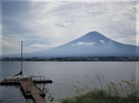 「世界遺産の富士山の写真を河口湖、西湖、精進湖から写しに行く」