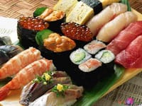 お寿司、春旬ネタ、美味しく快食、4月例会