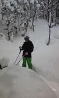 初心者スキー＆スノーシューハイキング　
