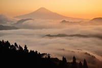 吉原の雲海と富士を撮る