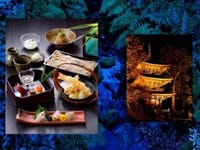 ☆椿山荘ほたるの夕べ☆　日本庭園にて、蕎麦懐石膳と幻想的なほたる鑑賞を楽しみましょう！