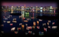 屋形船でお台場から清洲橋のクルーズと、江戸・金魚の涼を楽しもう！