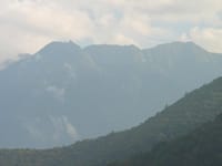 鳳凰三山（南アルプス）とホウオウシャジン