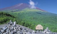 須走口幻の滝と小富士ハイキング