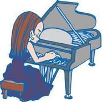 歌謡曲をピアノで歌う