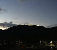 夜の竹田城