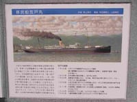 神戸ハーバーランドと神戸港移民船乗船記念碑