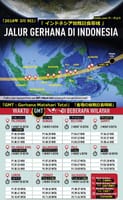 インドネシアの皆既日食（Gerhana Matahari Total di Indonesia）