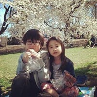 Central Park, New York, U Sの桜