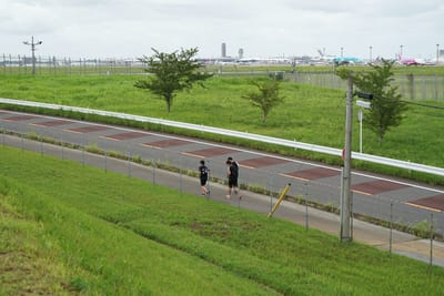 成田空港外周・・・ジョギング
