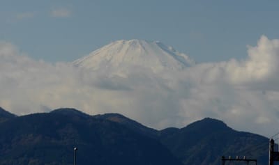 ロマンスカーと富士山とのコラボ、ままならず(泣き)
