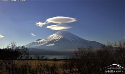 　　　🗻　富士山にかかる雲を、観察しよう !　⛅