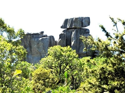 石灰岩の公園