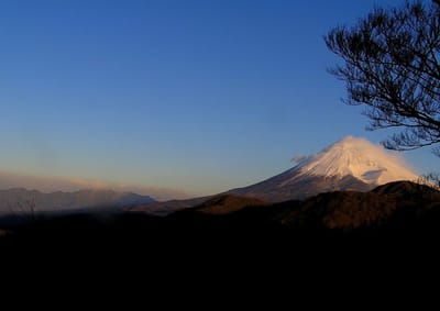 富士山ー愛鷹山から