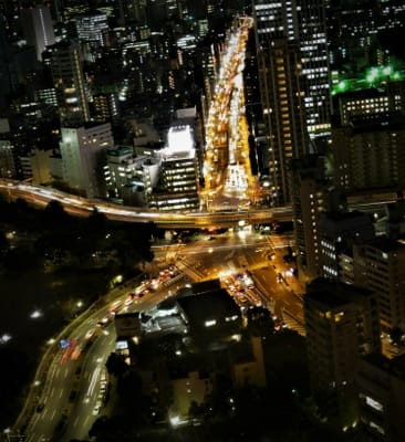 　<蔵出し写真> 　夜現れるもう一つの "東京タワー"
