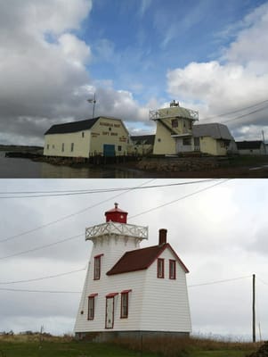 カナダ、プリンス・エドワード島の灯台ハウス