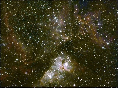 惑星用天体カメラでイータカリーナ星雲